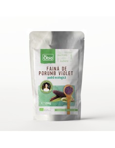 Faina de porumb violet, bio, 250g, Obio                                                             