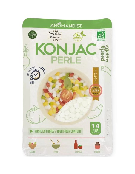 Perle konjac bio 195g, Aromandise                                                                   