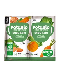 Supa instant cu varza kale si legume, bio, 2x 8.5g, Nat-ali                                         