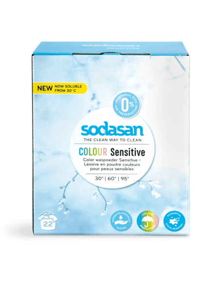 Detergent praf bio confort-sensitiv 1010g Sodasan                                                   