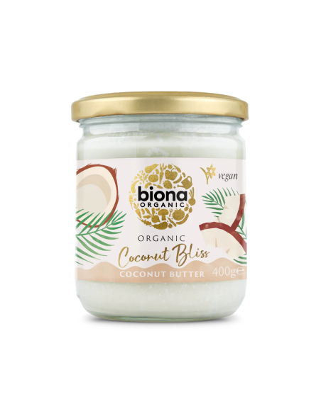 Crema de cocos Coconut Bliss eco 400g Biona                                                         