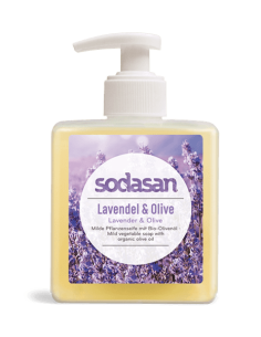 Sapun lichid gel de dus bio lavanda masline 300ml SODASAN