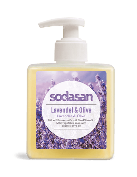 Sapun lichid gel de dus bio lavanda masline 300ml SODASAN