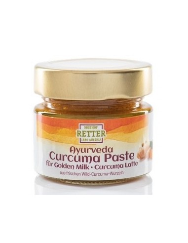 PASTA DE CURCUMA (TURMERIC) BIO RETTER 100G                                                         