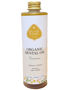 Ulei pentru igiena orala cu turmeric bio 100ml Eliah Sahil                                          