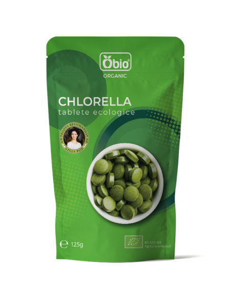 Chlorella tablete eco 125g Obio                                                                     