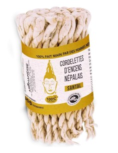 Sfoara parfumata naturala santal, din Nepal, 42 buc., Aromandise                                    