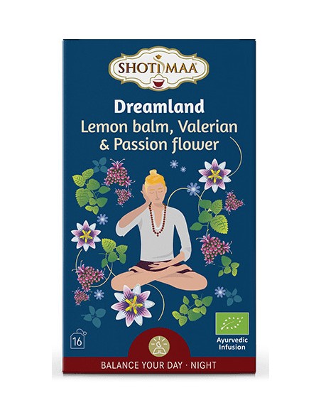 Ceai Shotimaa Balance Your Day - Dreamland - roinita, valeriana si passiflora bio 16dz              
