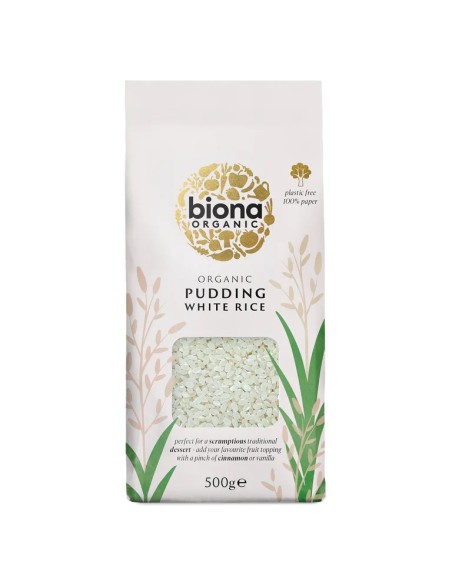 Orez alb pentru orez cu lapte eco 500g Biona                                                        