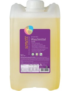DETERGENT ECOLOGIC LICHID PT. RUFE ALBE SI COLORATE LAVANDA 10L Sonett