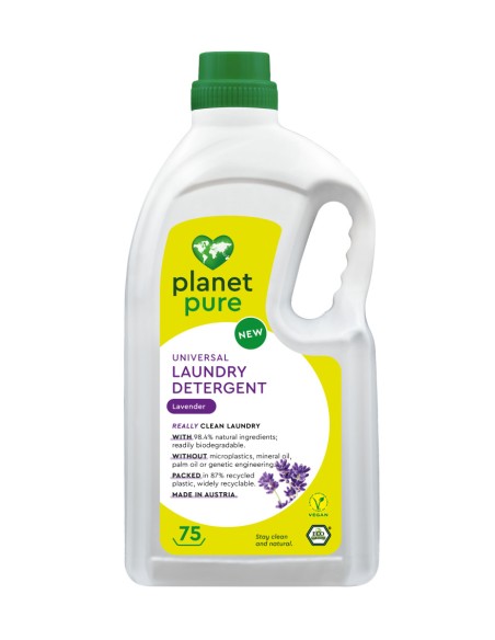 Detergent bio pentru rufe - lavanda - 3 litri, Planet Pure                                          