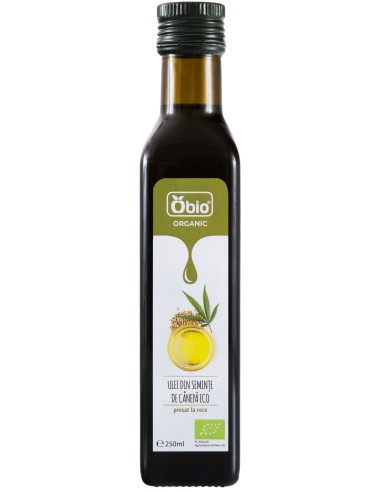 Ulei de canepa bio 250ml Obio                                                                       