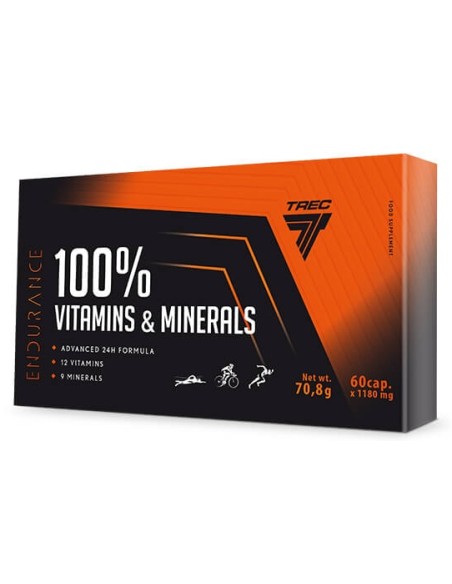 Vitamine si minerale 60 capsule Trec                                                                