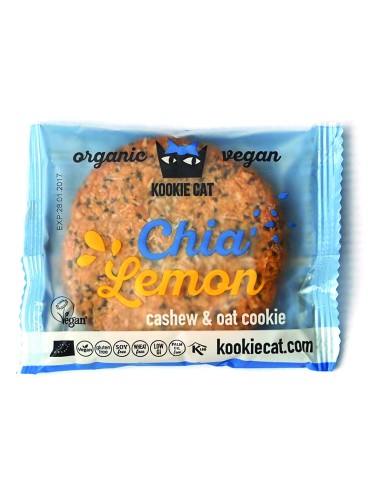 Cookie cu chia si lamaie fara gluten eco 50g