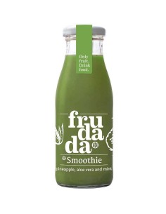 Smoothie cu ananas, aloe vera si menta 250ml Frudada                                                
