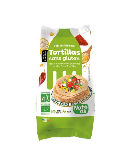 Mix pentru tortilla fara gluten, bio, 200g, Nat-ali                                                 