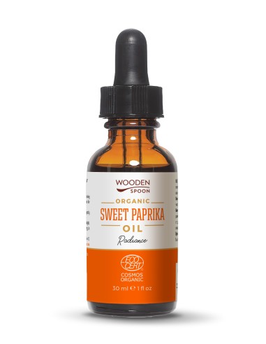 Ulei de Paprika dulce, bio, 30ml, Wooden Spoon                                                      