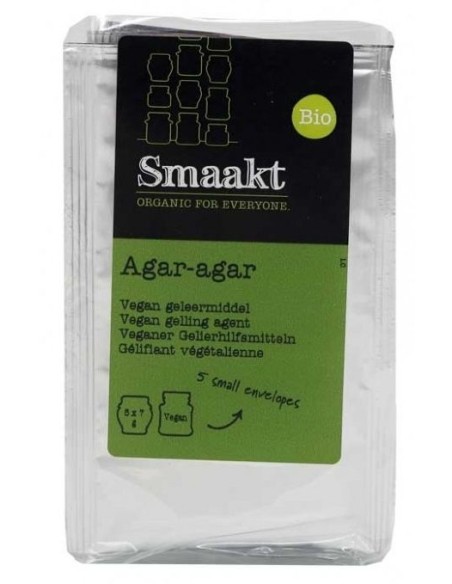 Agar agar pudra bio 5x7g Smaakt                                                                     