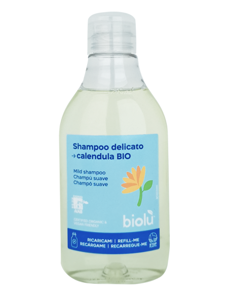 Sampon ecologic cu galbenele, 250ml - Biolu                                                         