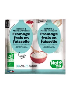 Ferment pentru branza dulce (Cottage Cheese), bio, 2x 6g, Nat-ali                                   