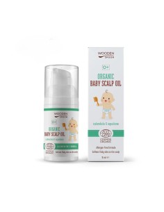 Ulei pentru scalpul bebelusilor, bio,15ml, Wooden Spoon                                             