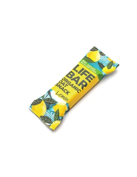 Lifebar baton de ovaz cu lamaie fara gluten bio 40g                                                 