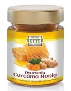 MIERE CU TURMERIC (CURCUMA) BIO 250G RETTER                                                         