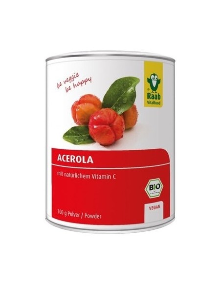 Acerola pulbere bio 100g Raab