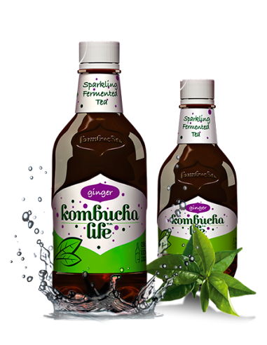 Kombucha Life cu ghimbir 500ml