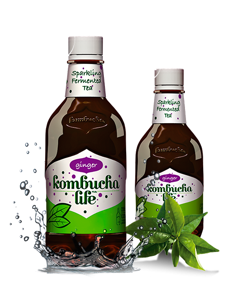 Kombucha Life cu ghimbir 500ml