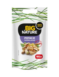 Fistic prajit si sarat 800g Big Nature                                                              